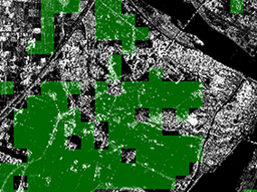 Satellite Change Detection via Kolmogorov Complexity